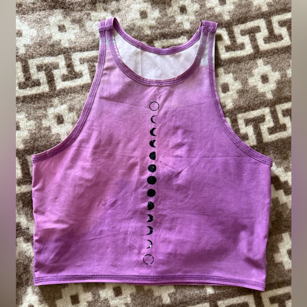Purple Moon Phase Women's Tank Top